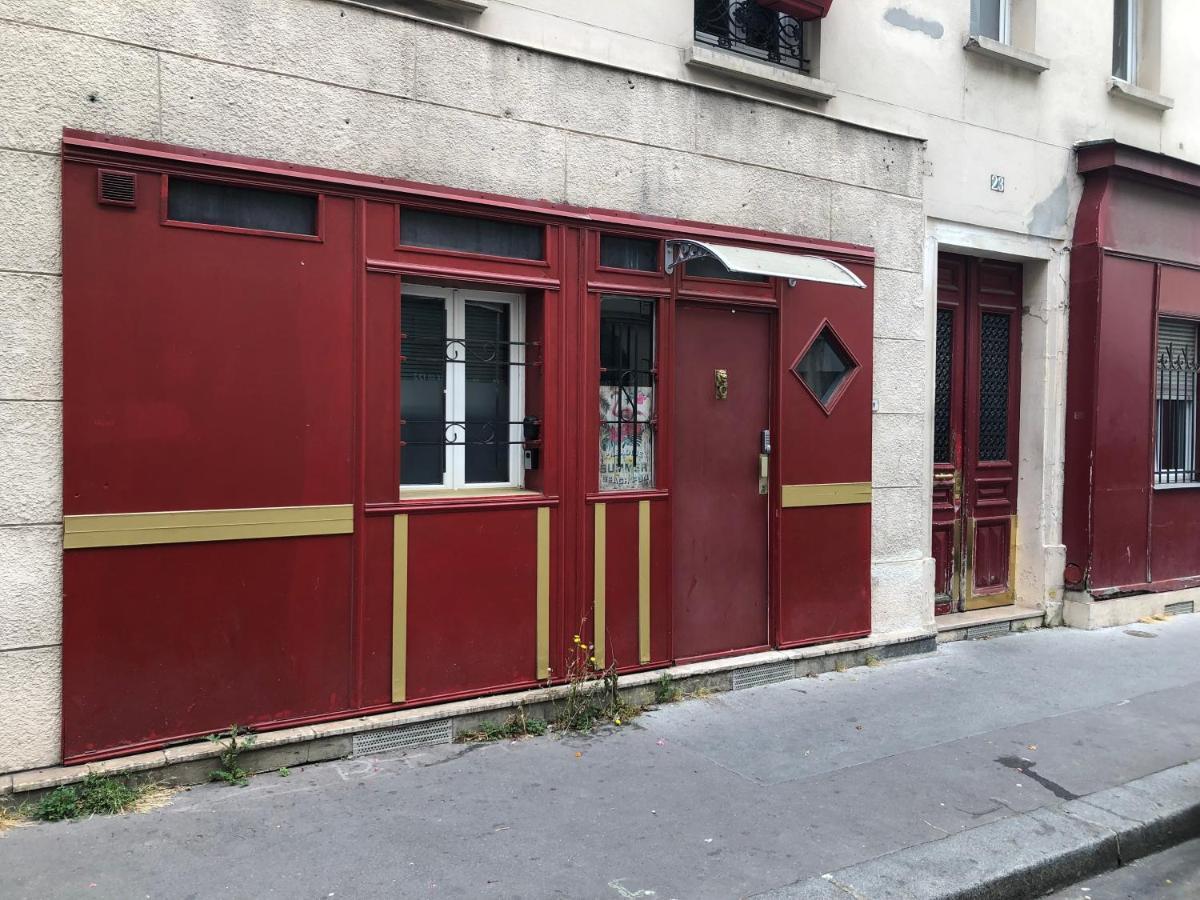 Guesthouse Familial Pour 2,3,4 Personnes De 44M2- Accessible Handic -Rez De Chaussee-Vues Sur Rue Et Patio Prive - Sejour, Chambre Separee-Cuisine,Salle De Bain,Lit Double Et Canape-Lit 2Pers-Entree De La Rue Berzelius-5 Minutes Du Metro Brochant-Lig Párizs Kültér fotó